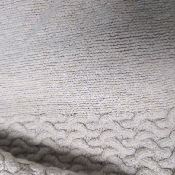 IrelandsEye Wool Blend Cream Off White Cardigan Women Size Small - Picture 3 of 9